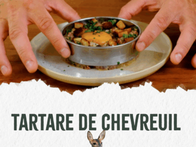 Tartare de chevreuil
