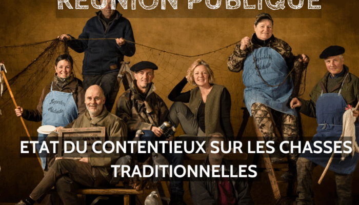 Etat du contentieux sur les chasses traditionnelles dans les Pyrénées-Atlantiques et dans le Sud-Ouest (2)
